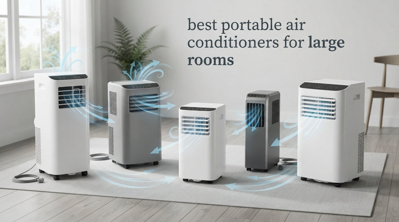 best portable air conditioners for large rooms
