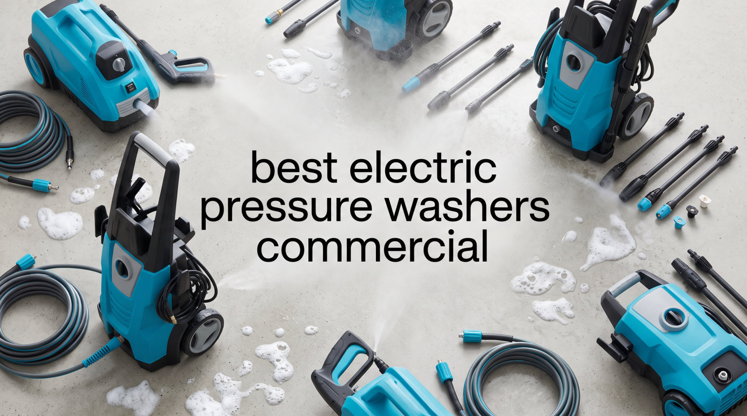 best electric pressure washers commercial