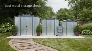 best metal storage sheds