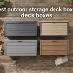 best outdoor storage deck boxes