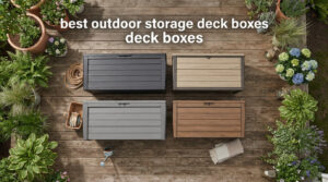 best outdoor storage deck boxes
