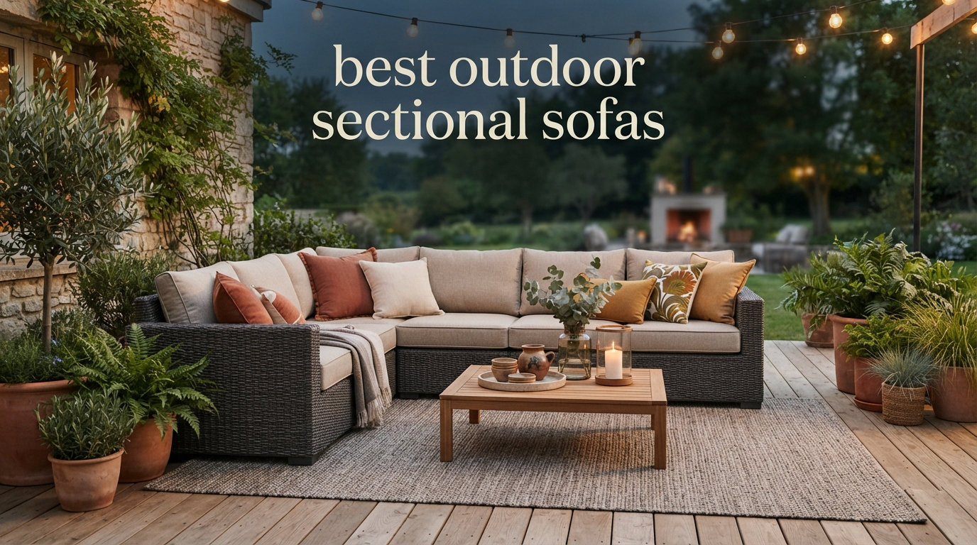 best outdoor sectional sofas