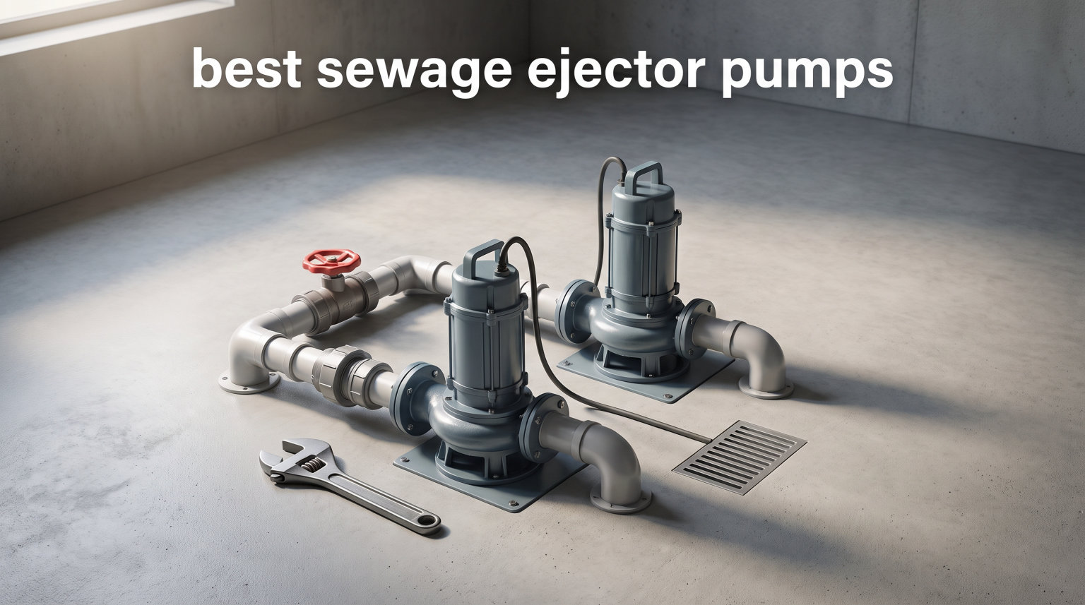 best sewage ejector pumps