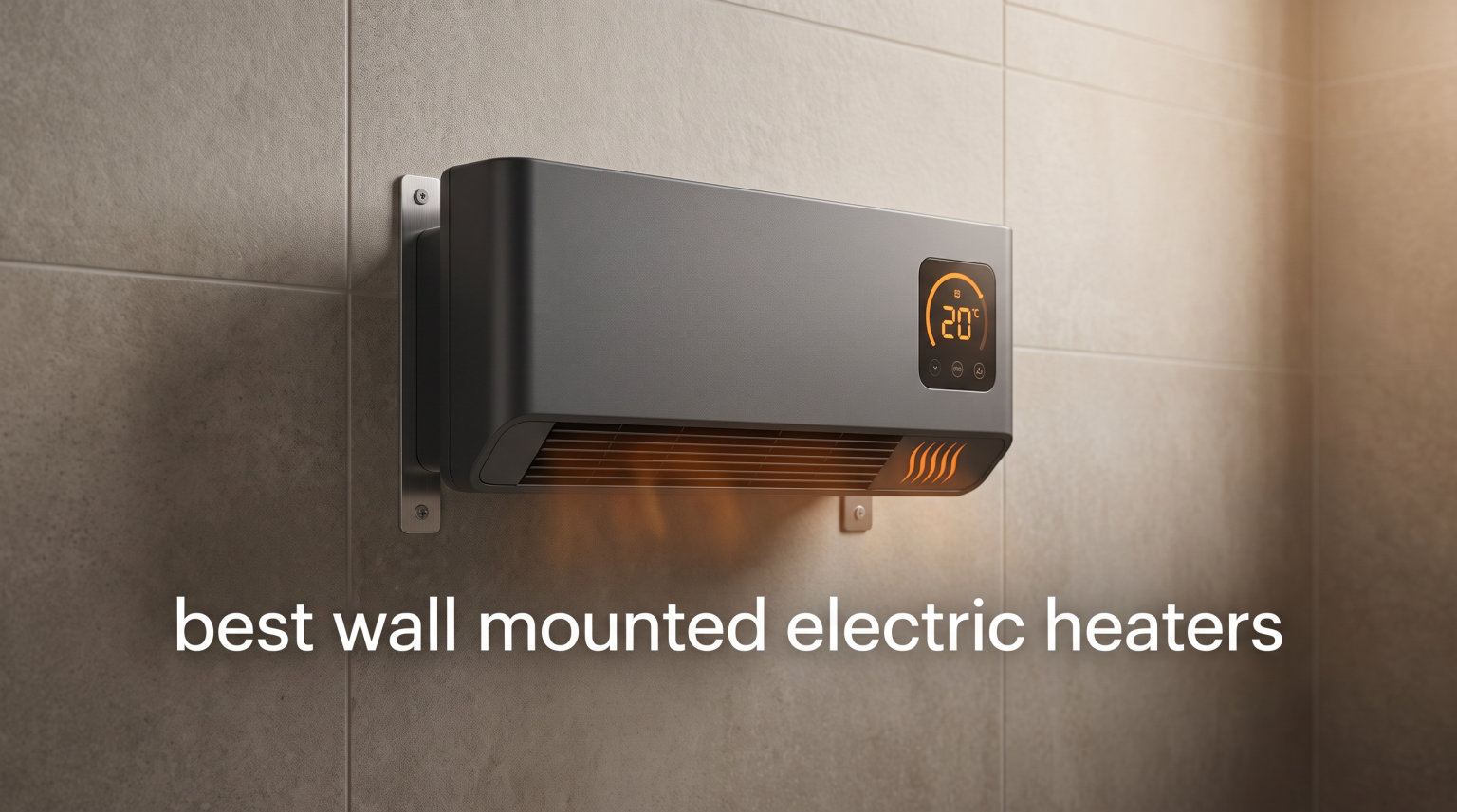 best wall mounted electric heaters