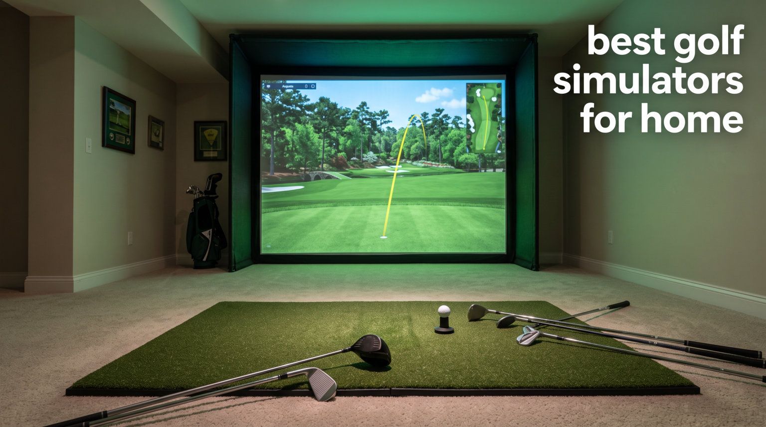 best golf simulators for home