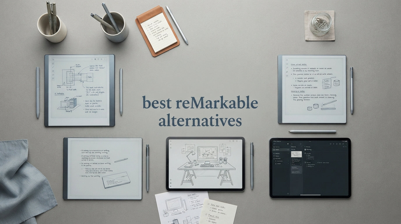 best reMarkable alternatives