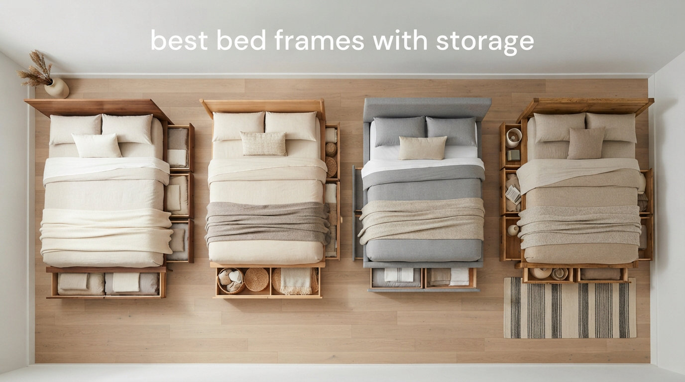 best bed frames with storage