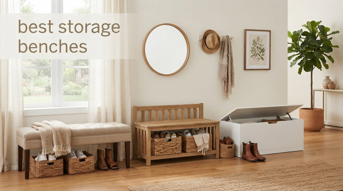 best storage benches