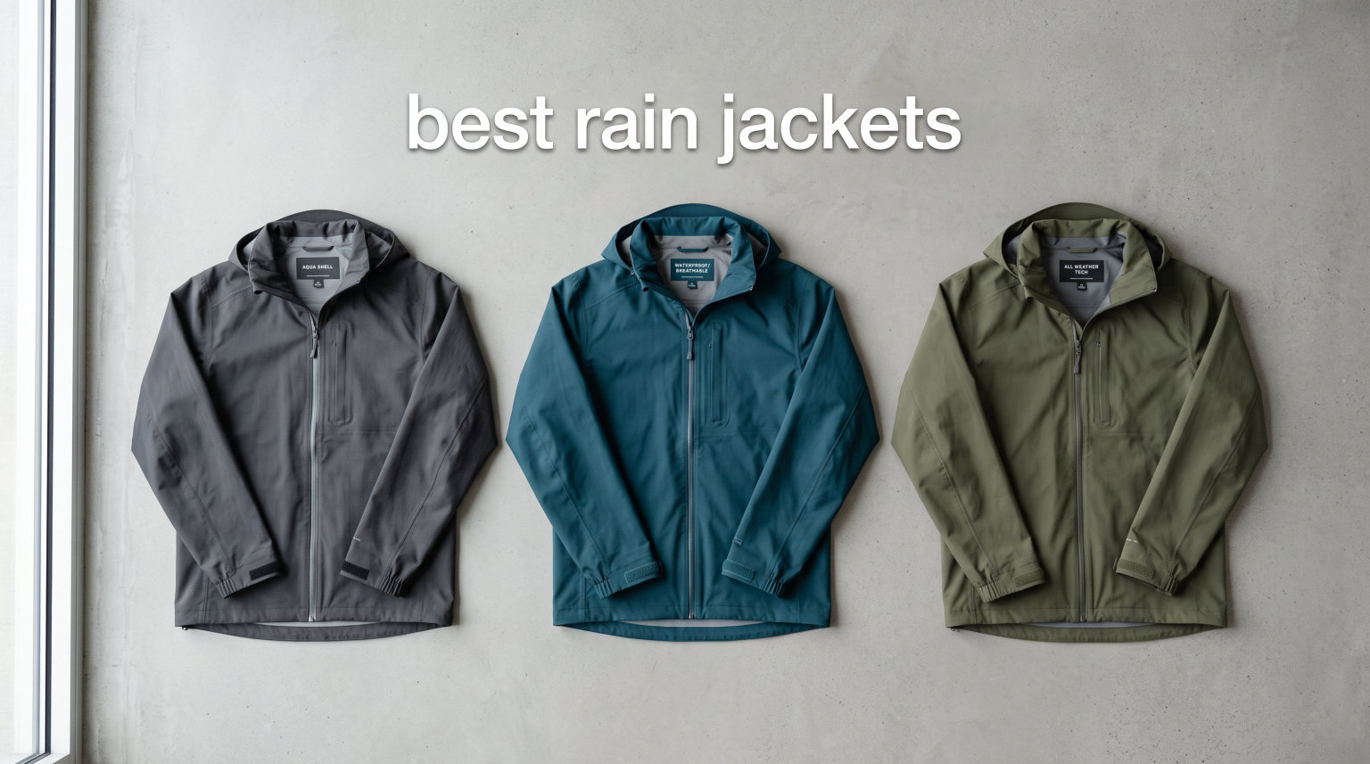best rain jackets
