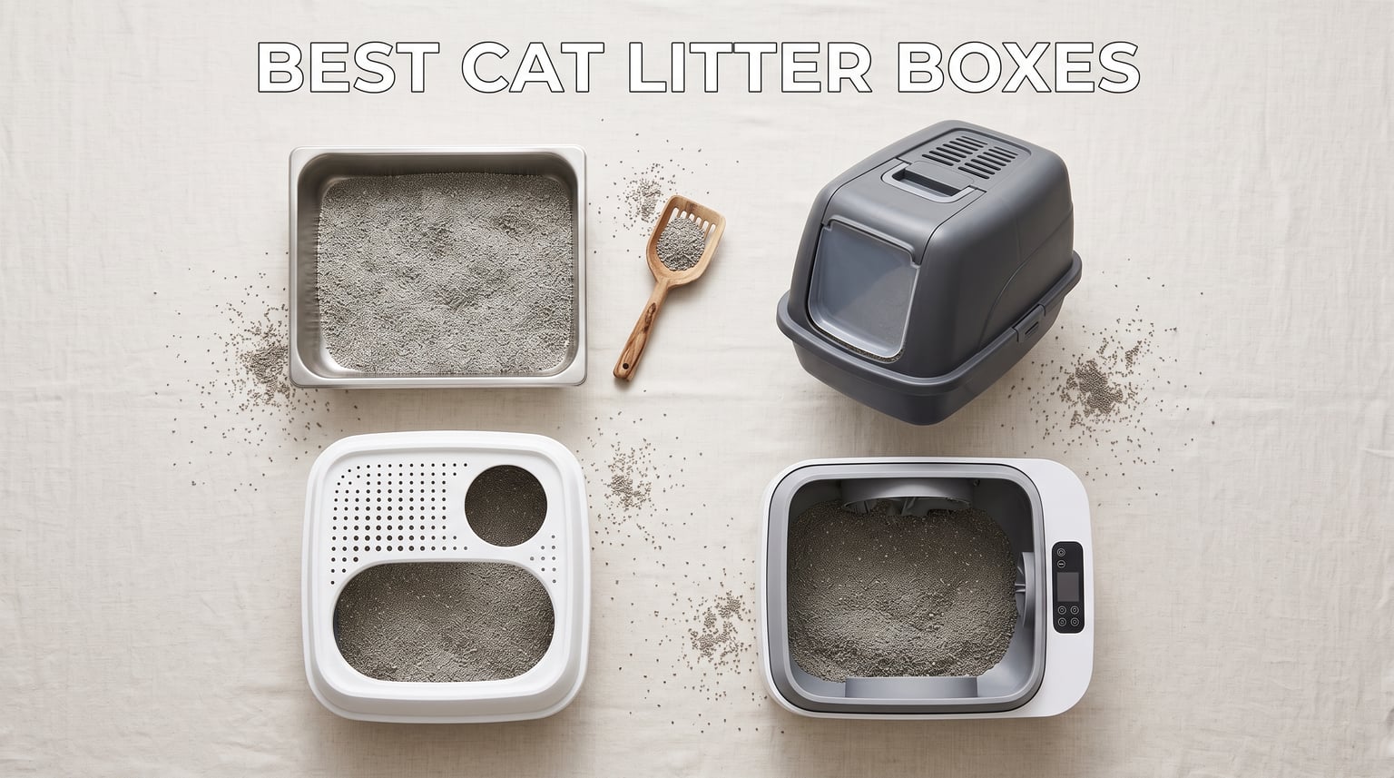 best cat litter boxes