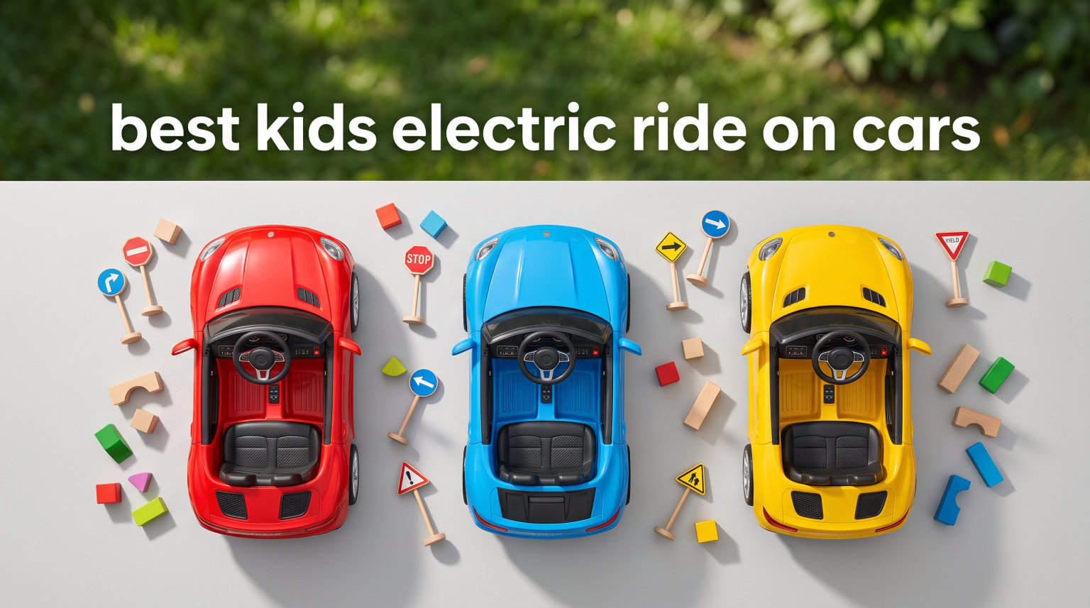 best kids electric ride on cars